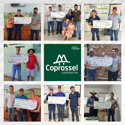 Coprossel impulsiona o desenvolvimento regional com distribuiÃ§Ã£o de sobras na casa dos 12 milhÃµes,  e grandes investimentos